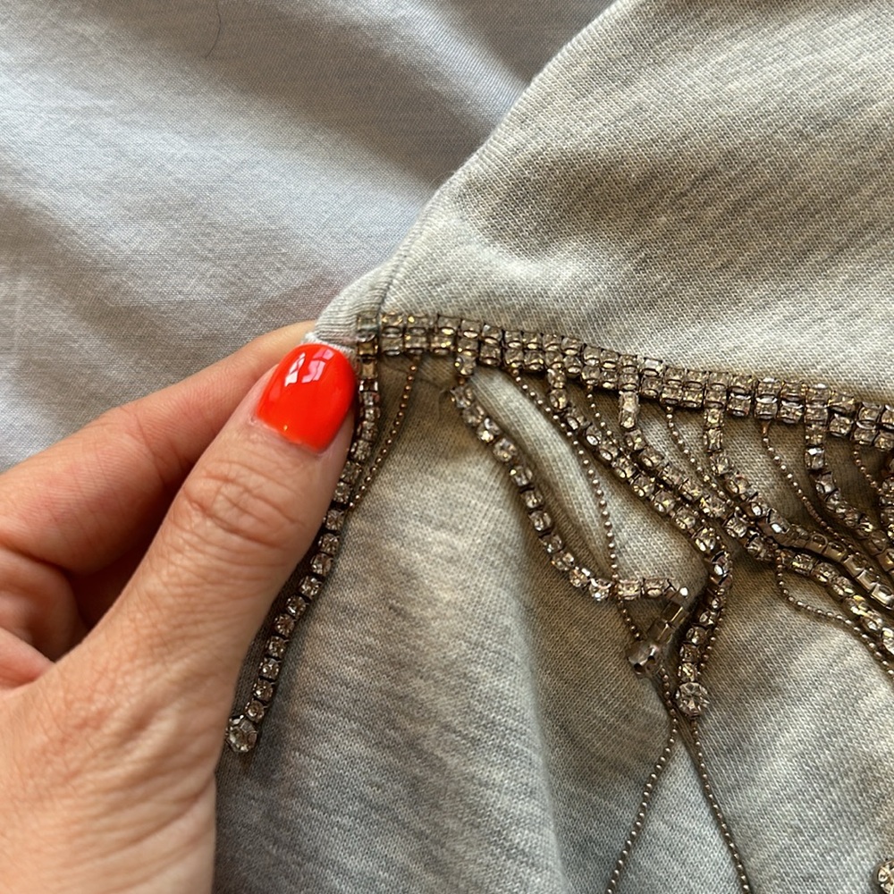 Kooples Rhinestone Sweatshirt - Picture 10 of 10
